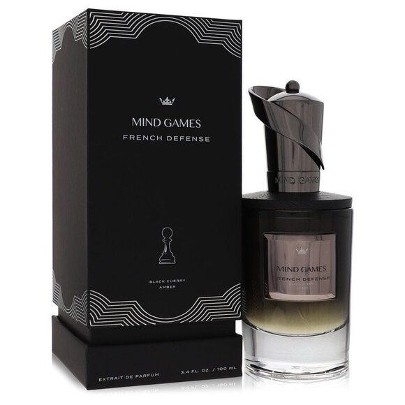 Mind Games French Defense Black Cherry Amber Unisex Deep Blue Perfume - Picture 1 of 1